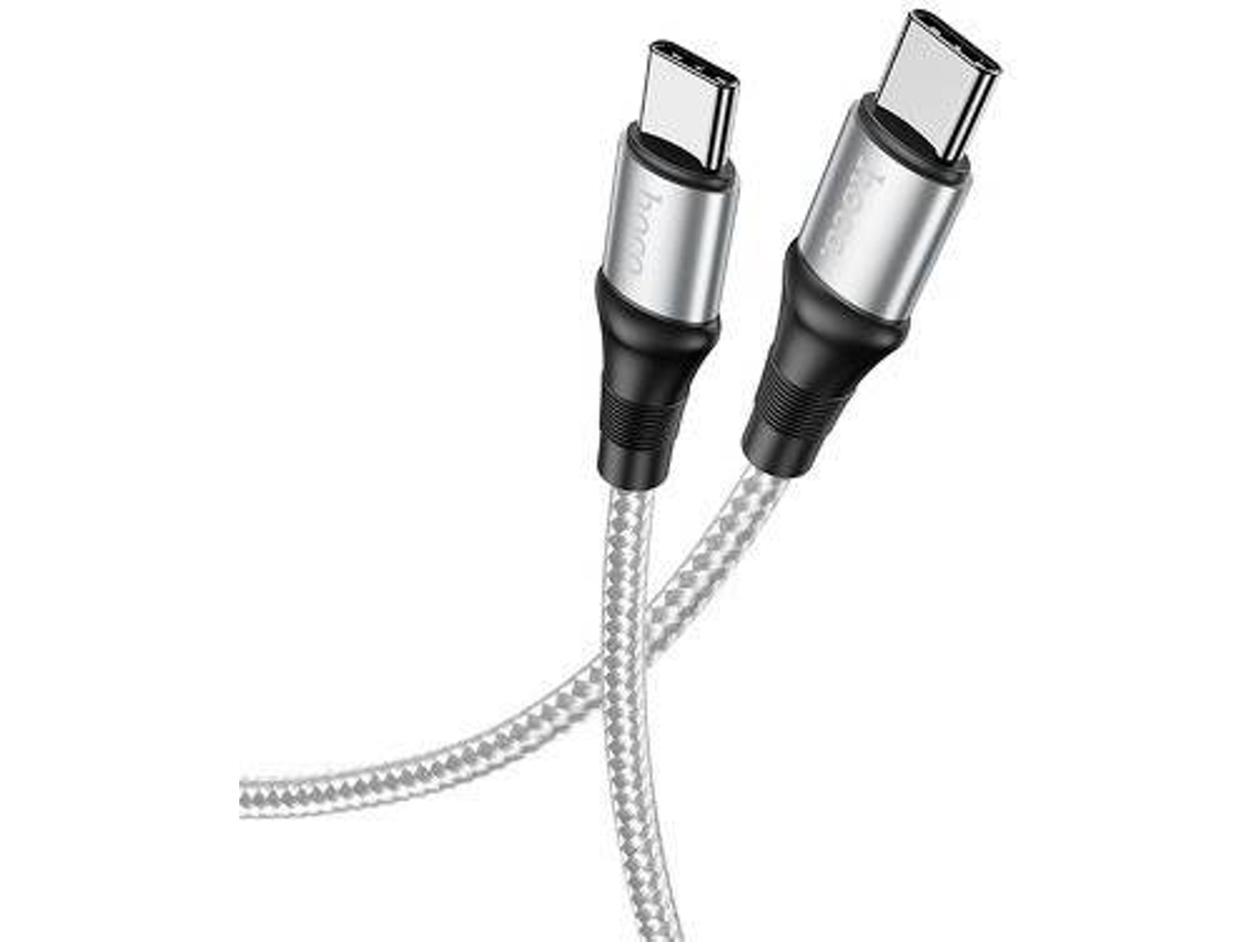Cabo HOCO X50 (USB Tipo C - 1m - Cinzento)