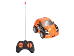 Mali carro de Controle Remoto 1/43 de Alta Velocidade 4 Canais Brinquedo para Crianças Laranja 6148r