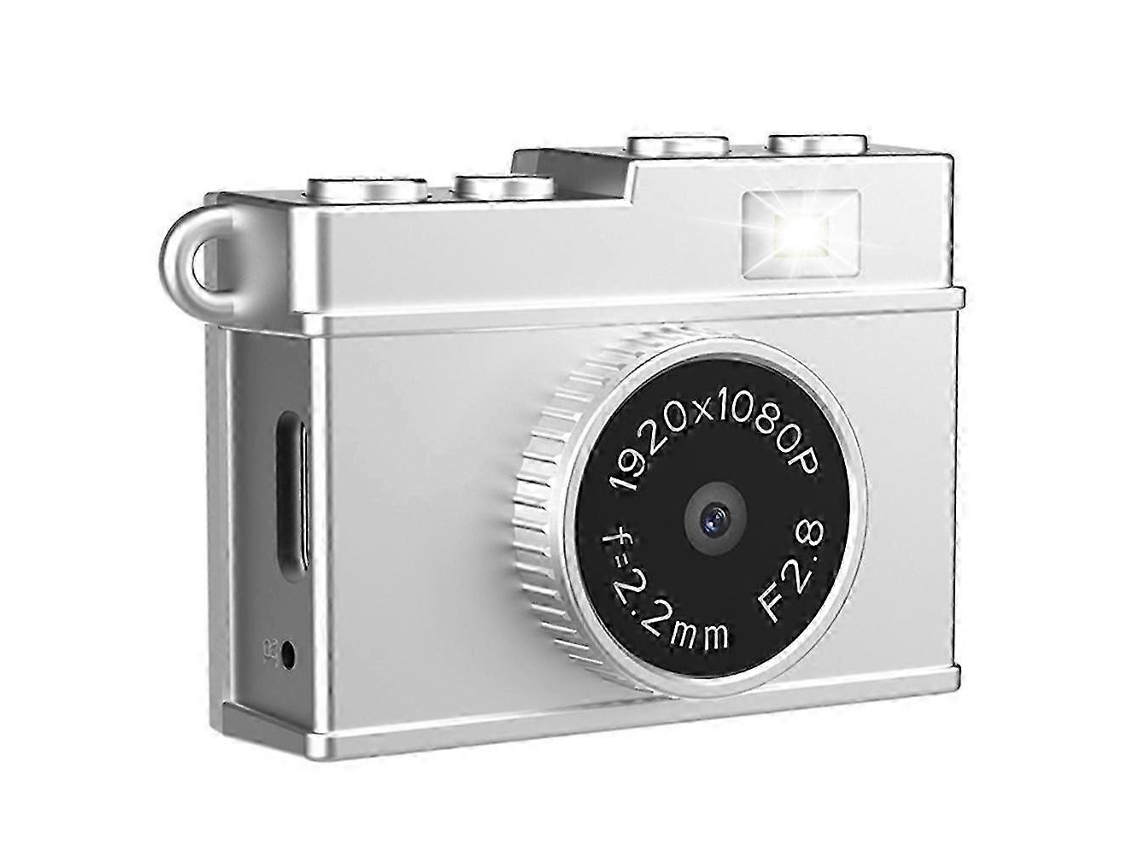Mini Câmara Digital Retrô Compacta Com Autofoco E Vídeo 1080p