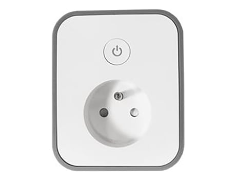 Konyks Tomada De Ligação Wi-fi Com Bluetooth 2 Usb A Com Contador 16a Cinzento