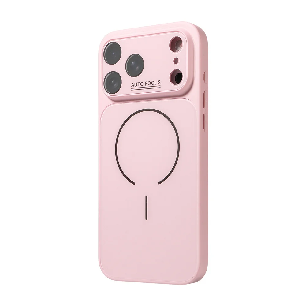 (iphone 14 Pro, Rosa) Capa Protetora Magnética Magsafe Para Iphone, Compatível Com Carregamento Sem Fio.