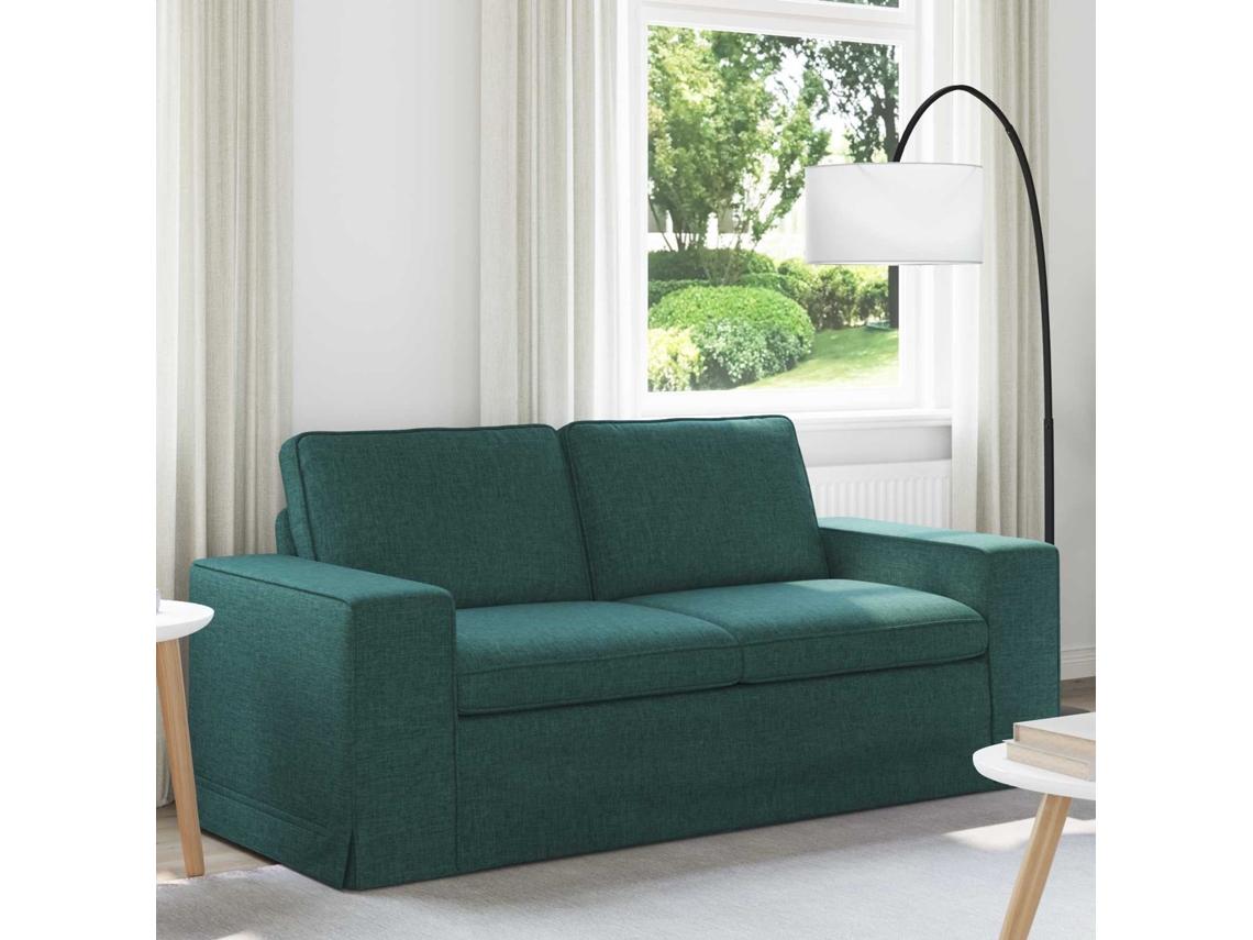 Vidaxl Sofá Verde Escuro 182 X 80 X 82 Cm Tecido