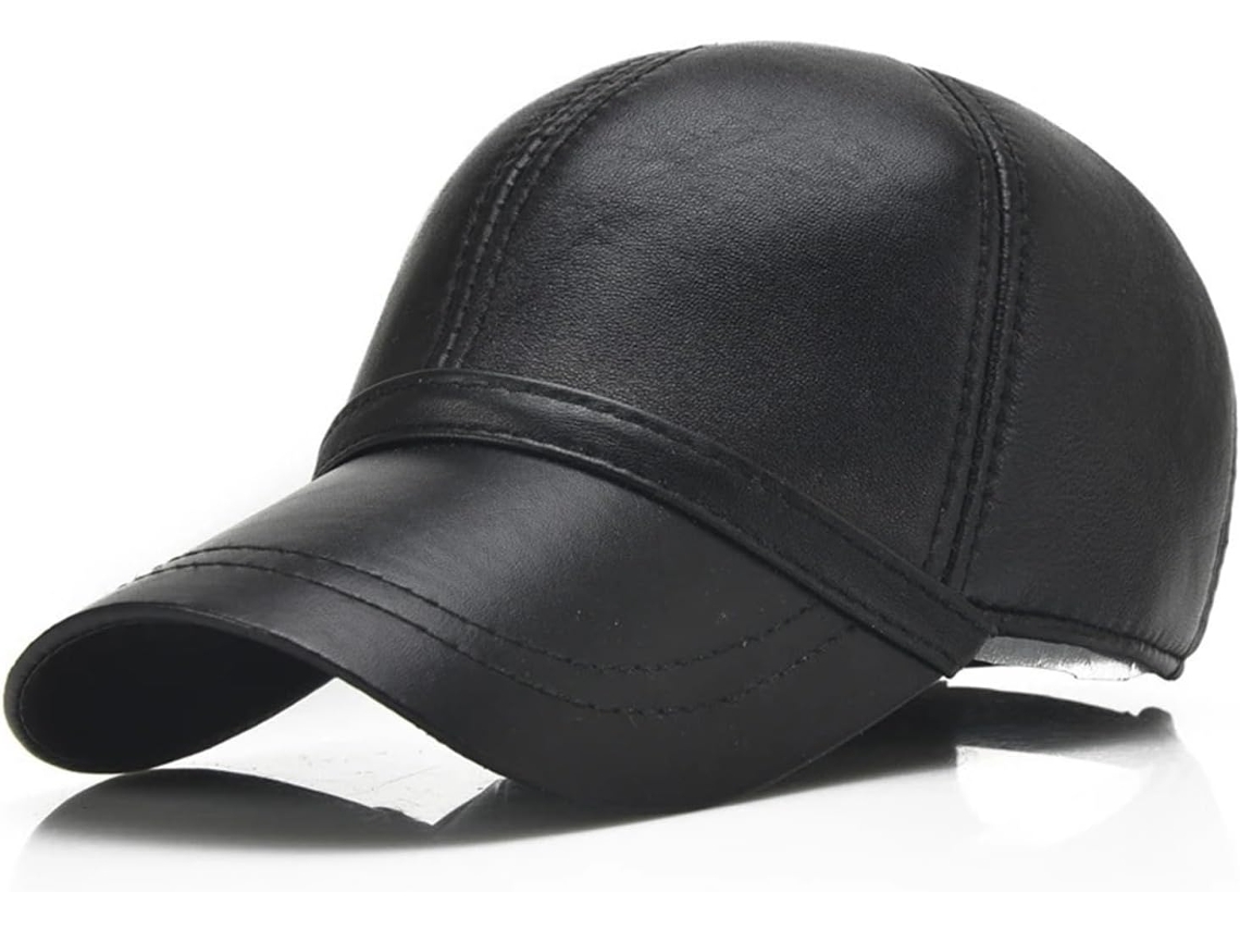 Bonés de Couro SFUSHOS para Homens Estilo Beisebol