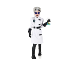 Fato de cientista de química maluca para menina