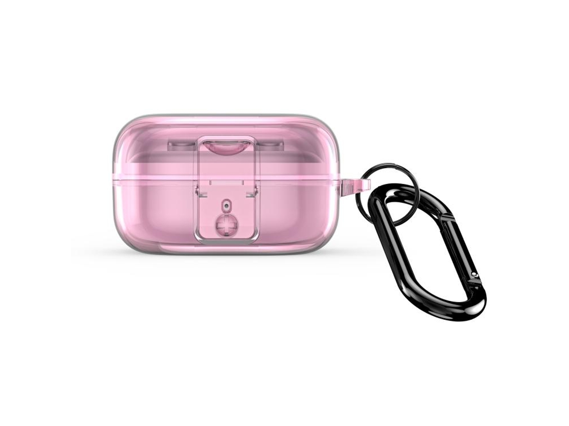 Estojo Protetor Halinuia Transparente Dividido Modelo Bg4 (compatível Galaxy Buds4/4 Pro, Estrutura Bipartida Transparente)