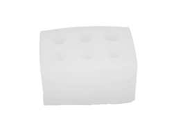 Molde De Velas De Coluna Em Silicone 3d Reutilizável Para Casa Com 6 Cavidades Diy