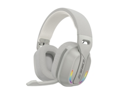Fone de Ouvido para Jogos MDUG Estéreo Sem Fio Bluetooth 5.4 B500 com Microfone e Iluminação RGB