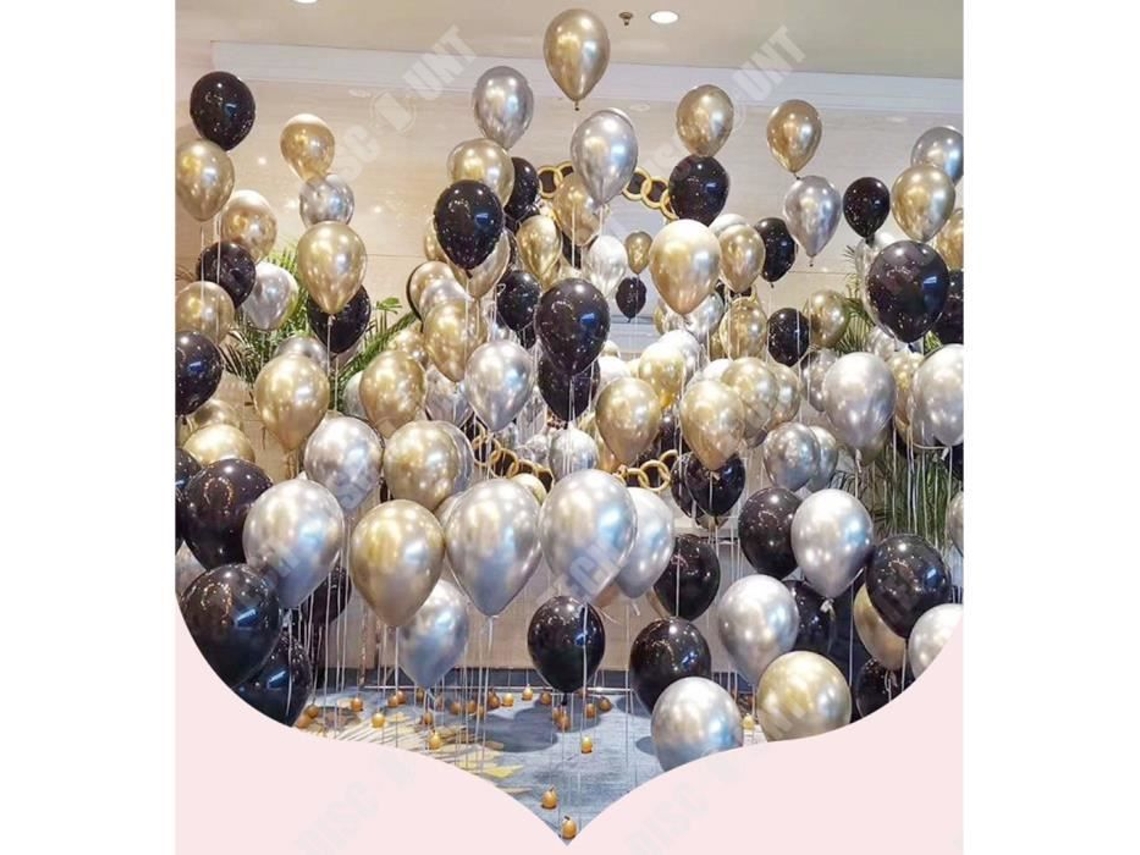Td® Lote De 50 Balões Perolados Metálicos Ouro Ouro 100 Látex Balão Decorativo Aniversário, Festa, Recepção... Balão Tech Desconto