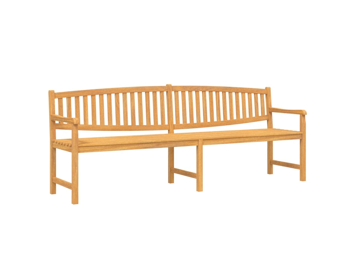 Garden Bench, Garden Benches Vidaxl Marrom Teca (228 X 59.5 X 90 Cm)