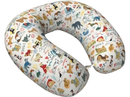 Vosery Almofada de Viagem Divertida com Animais em Espuma Zíper | S/MARCA