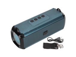 Caixa de Som Bluetooth Portátil EOOCOO com Subwoofer