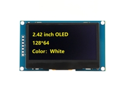 Módulo Display Oled 2.42 Polegadas Spi Ssd1309 Amarelo