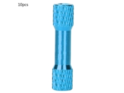 Espaçadores Coluna M3x25mm Alumínio Anodizado Rosca Fêmea Drone Azul Claro S/MARCA