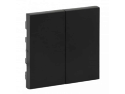 Tecla Dupla Preto LEGRAND