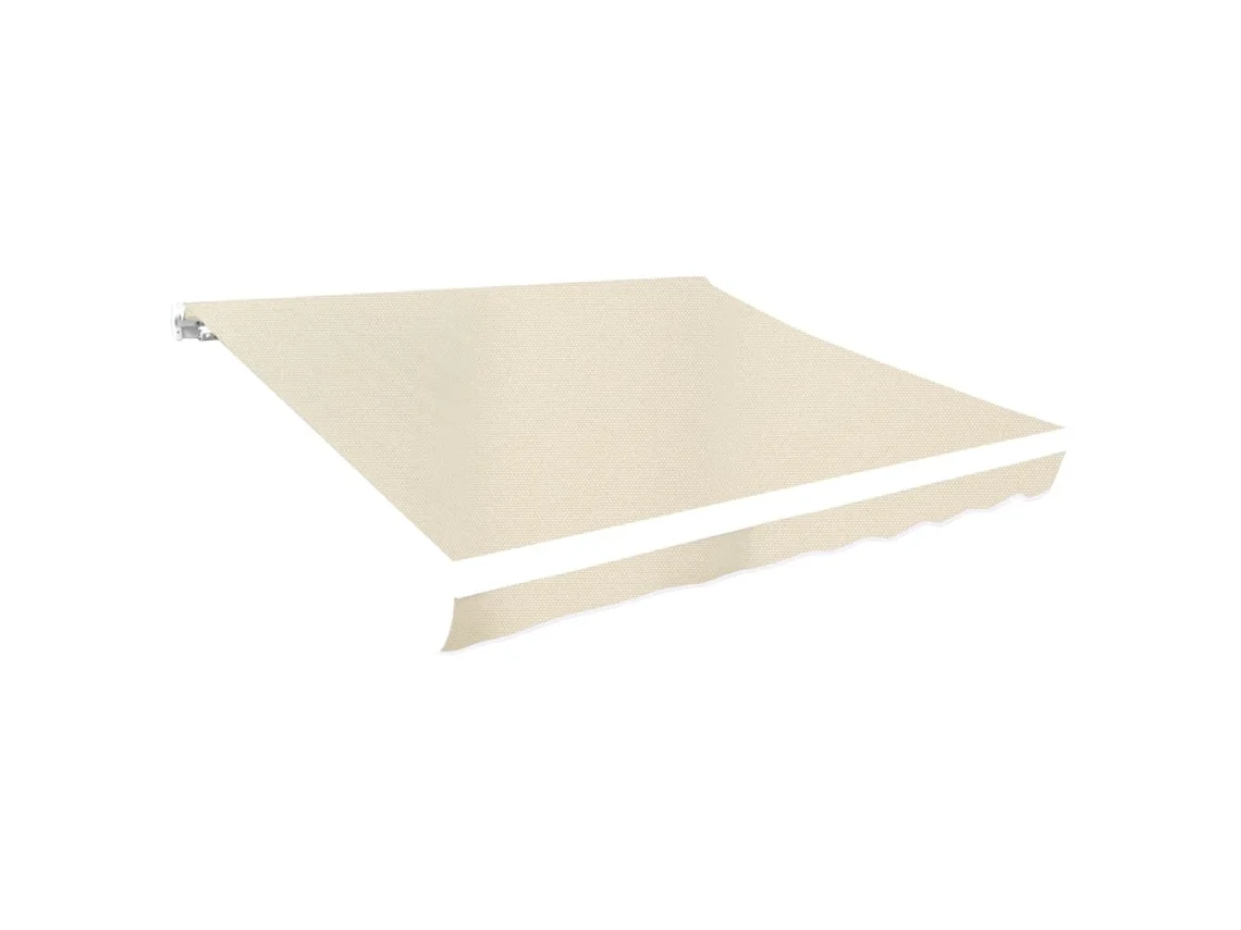 Vidaxl Tecido De Substituição Para Toldo Creme 3,5x2,5 M Poliéster