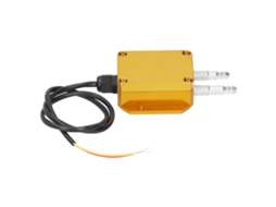 Transmissor De Pressão Do Vento Com Sensor Diferencial Micro Pressões Amarelo, Dc24v 4‑20ma, 0-200pa