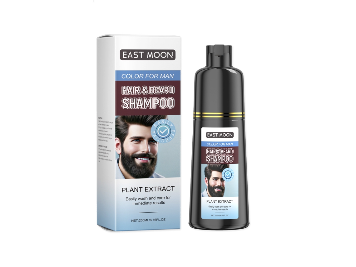 Lotion Tinta Preta Cabelo e Barba