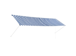 Awning, Awnings Vidaxl Azul Tecido (400 X 150 Cm)