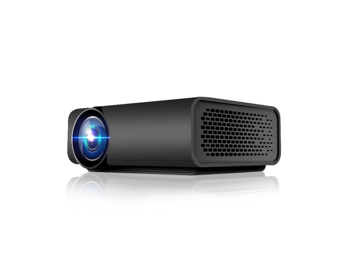 Projetor Yg520 Led 1080P Hdmi Usb Av Sd Snyc Display com Smartphone Home Theater Preto Plugue Ue