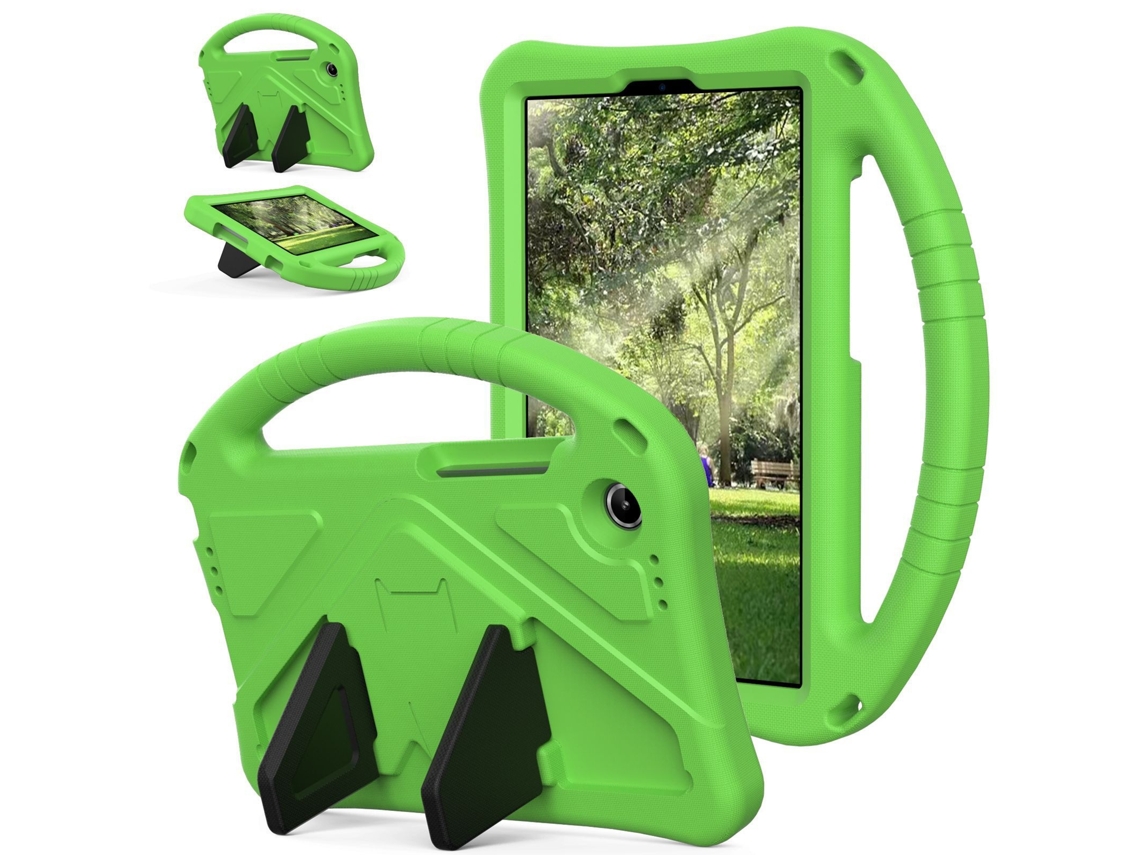 Capa Para Tablet Lurelia, Compatível Com Lenovo Tab One De 8,7", Tab K9 2025, Verde, Eva, Função Sono