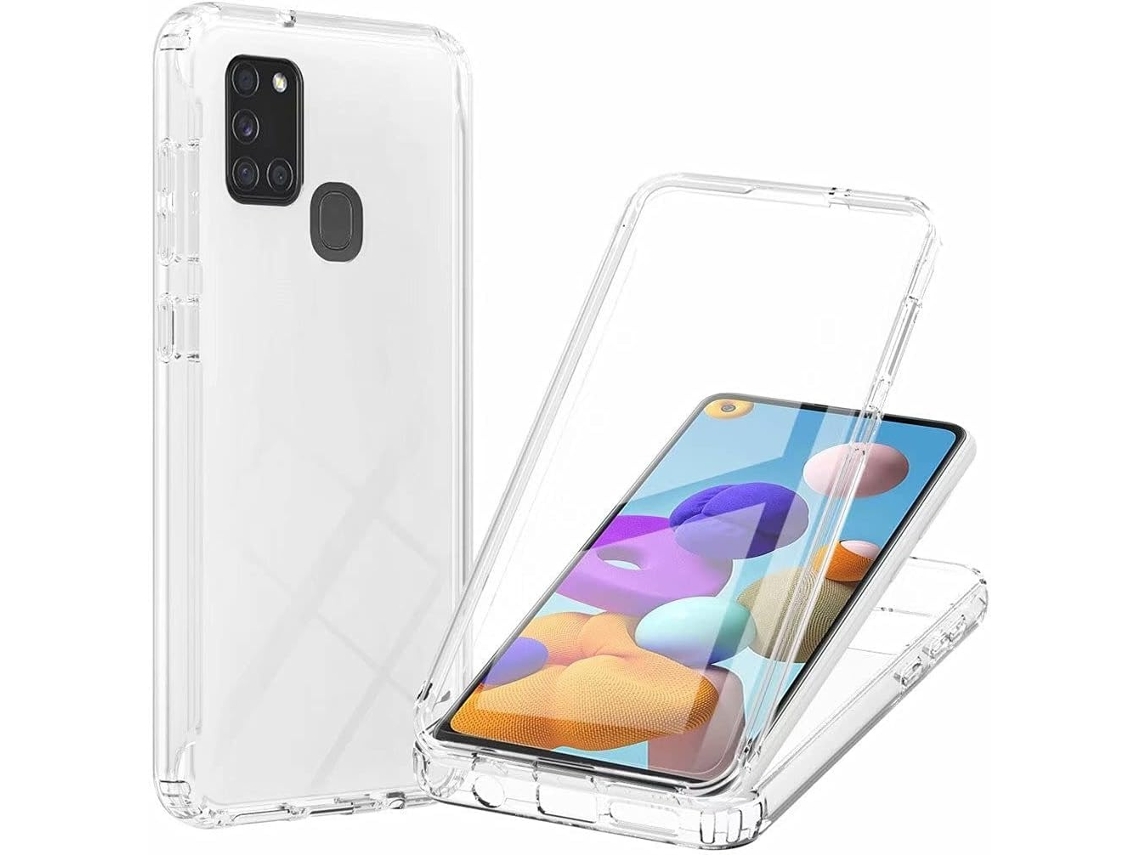 Película Protetora De Ecrã Gradiente Transparente Para Samsung Galaxy A21 S - Elysve