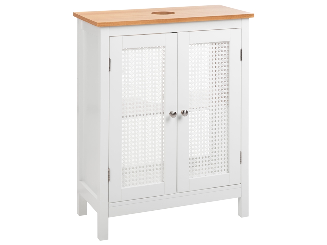 Armário para Casa de Banho Alamos Madeira 60 cm 30 cm 75 cm Branco