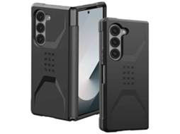 Capa Fold Dobradiça para Samsung Galaxy Z Fold 6 UAG Acrílico Resistente Preto