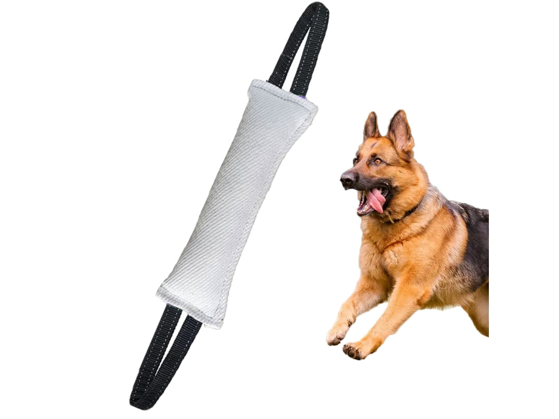 Brinquedo de Treinamento para Cães, Resistentes.para Cabo de Guerra Filhotes Aliviar a Dentição Digitallab Branco