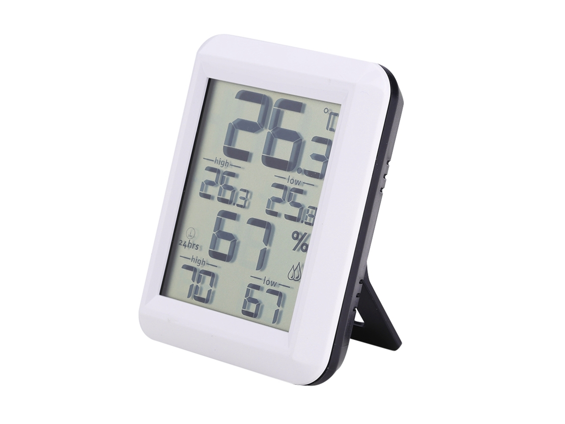 Higrômetro Digital Termômetro Indoor Monitor Temperatura Umidade com Gauge e Indicador de Conforto | S/MARCA