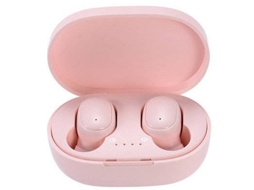 Fone De Ouvido Sem Fio Bluetooth Fone De Ouvido Com Microfone Smartphone(rosa)