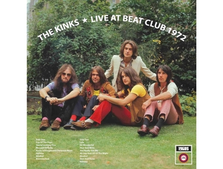 The Kinks Live At Beat Club 1972 Vinil