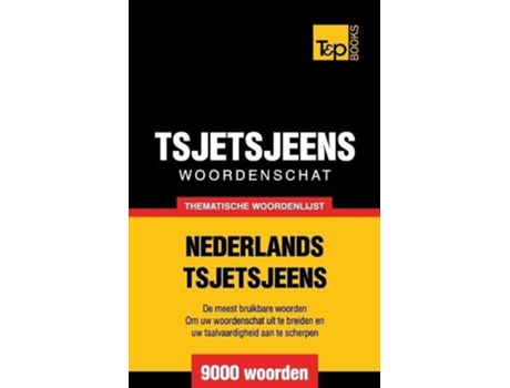 Livro Thematische woordenschat NederlandsTsjetsjeens 9000 woorden de Andrey Taranov (Holandês)
