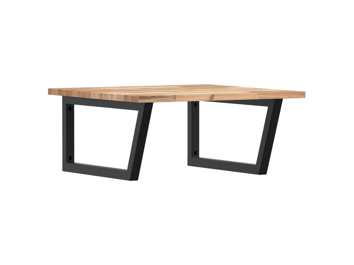 Basin Shelf, Basin Shelves Vidaxl Marrom Madeira De Acácia (60 X 60 X 2 Cm)