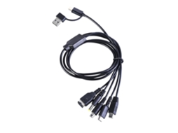 Cabo Adaptador De Carregamento Usb Tipo C 5 Em 2, Alimentação,