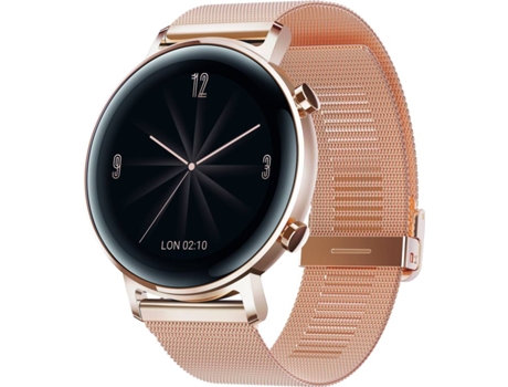 Smartwatch HUAWEI Watch GT2 Elegant 42mm (Suporta SpO2 - Rosa Dourado)
