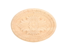 Decalque Carving Oval Para Decoração De Móveis De Madeira