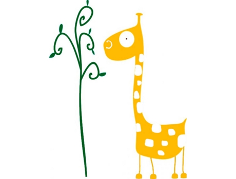 Vinil Decorativo ORIGINALBABY Girafa 2 (59 x 45 cm)