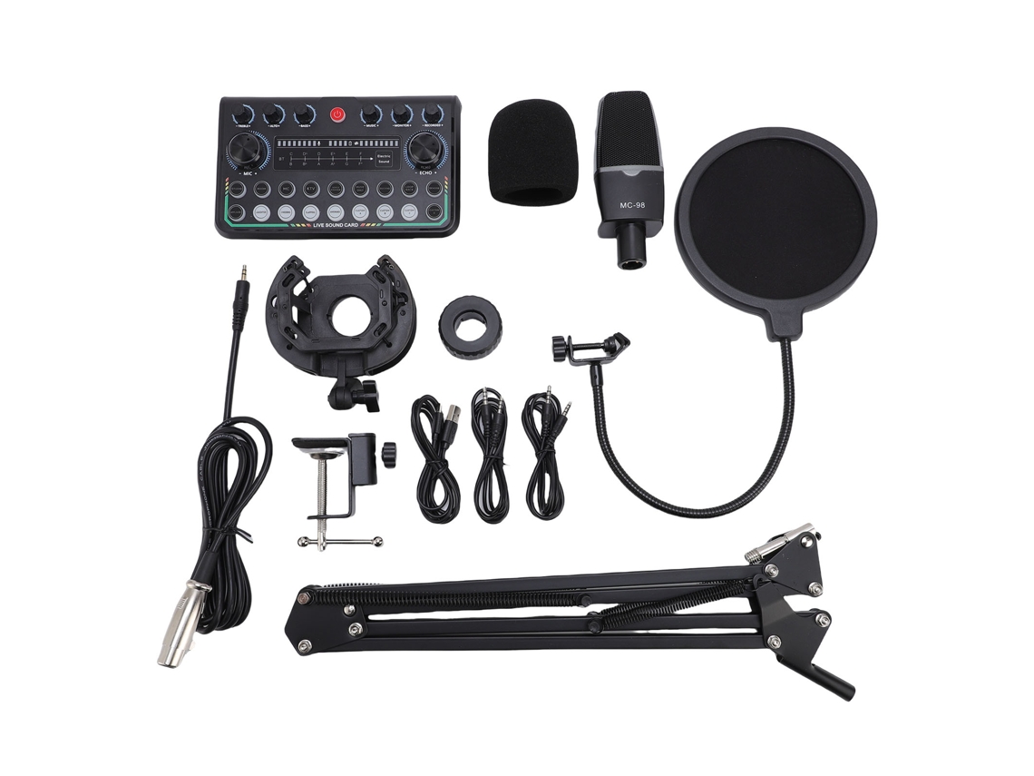 Kit Micrófono LAXISCREED para Podcast Gravção Pc