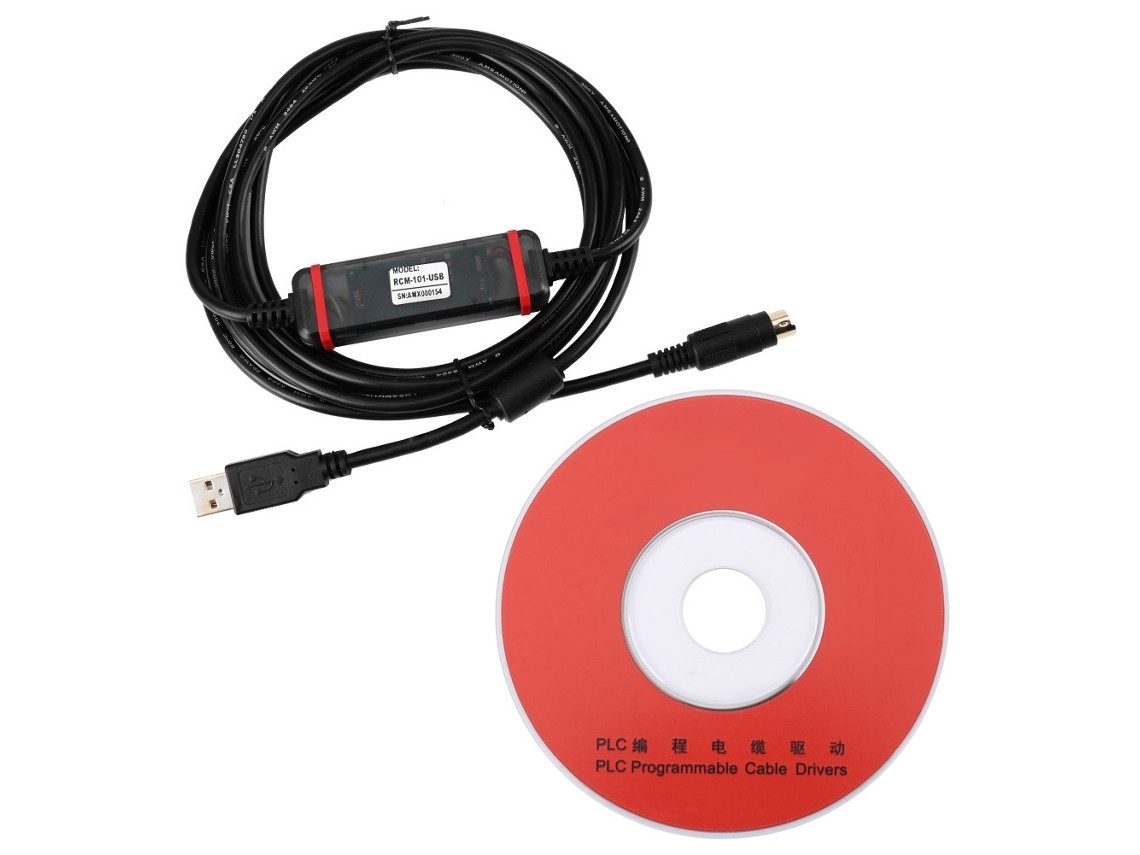 Cabo De Programação E Depuração Rcm-101-usb Para Driver De Atuador Elétrico Com Led
