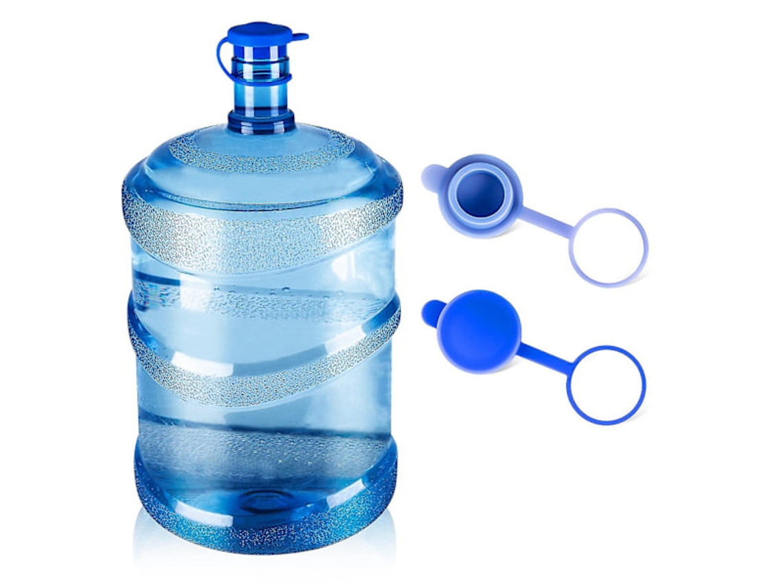 Tampas Para Garrafas De Água, Em Silicone, Anti-vazamento, Para Garrafas De 55mm, Somente A Tampa, Pacote Com 2 Unidades