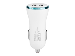 Carregador de Carro LAXISCREED Usb 2.4a Rápido