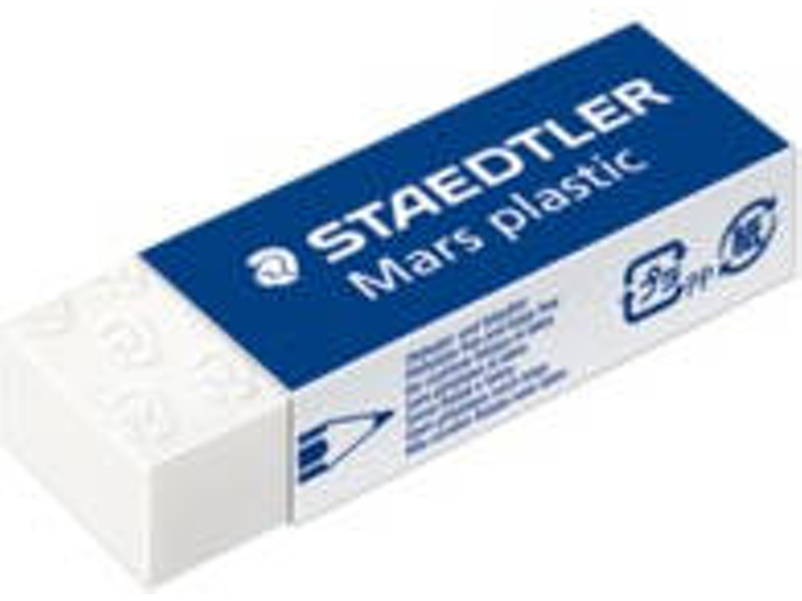 Borracha STAEDTLER Mars Plastic Branco 20 Unidades