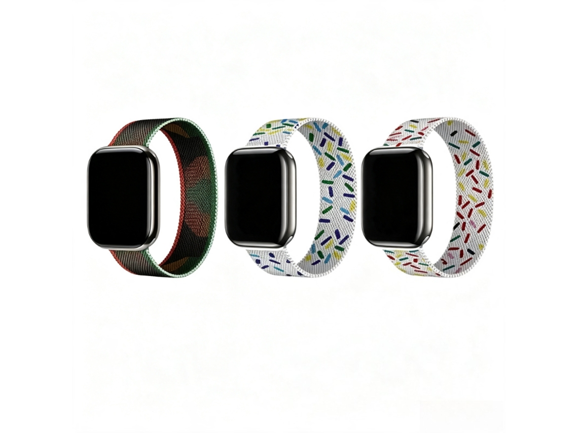 Bracelete Para Apple Watch 42/44/45/46/49mm (3pack) Cuich
