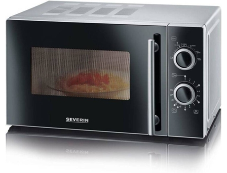 Micro-ondas SEVERIN MW7862 (20 L - Sem Grill - Preto) — 20 L | Sem Grill | Interior Esmaltado