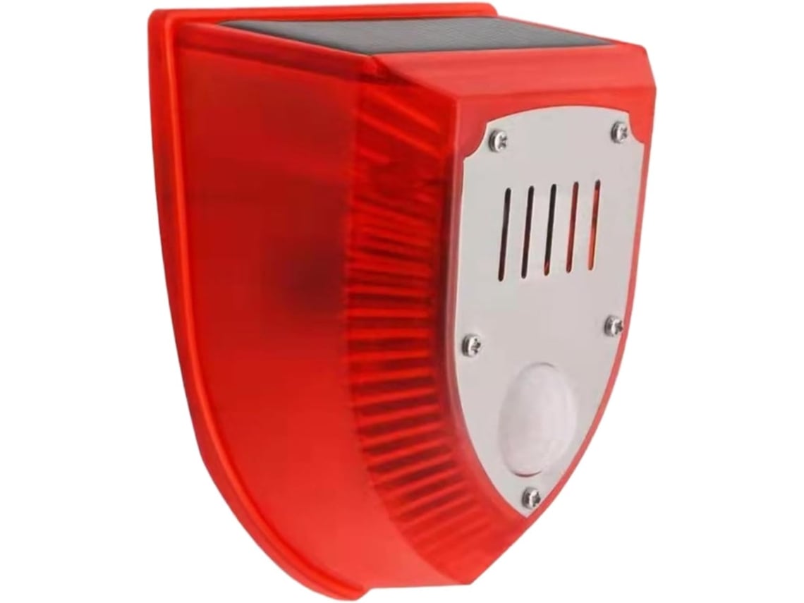 Alarme Solar Externo Com Sensor De Movimento E Equipamento Solar
