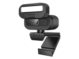 Webcam 4k Com Foco Automático, Microfone Embutido Com Redução De Ruído E Luz De Preenchimento.