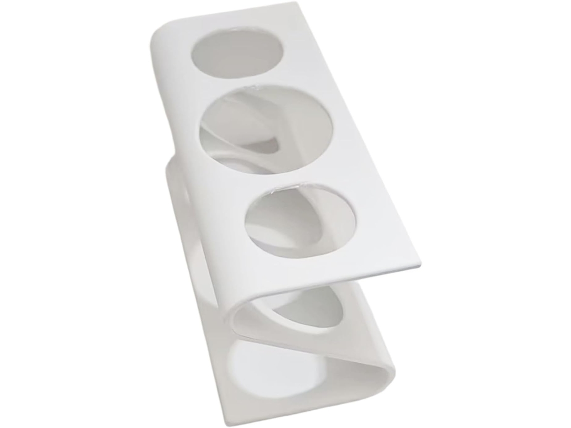 Suporte Moderno Para Pasta De Dentes, Prateleira Organizadora Ideal Para Bancada De Banheiro, Comporta 3 Itens, Design