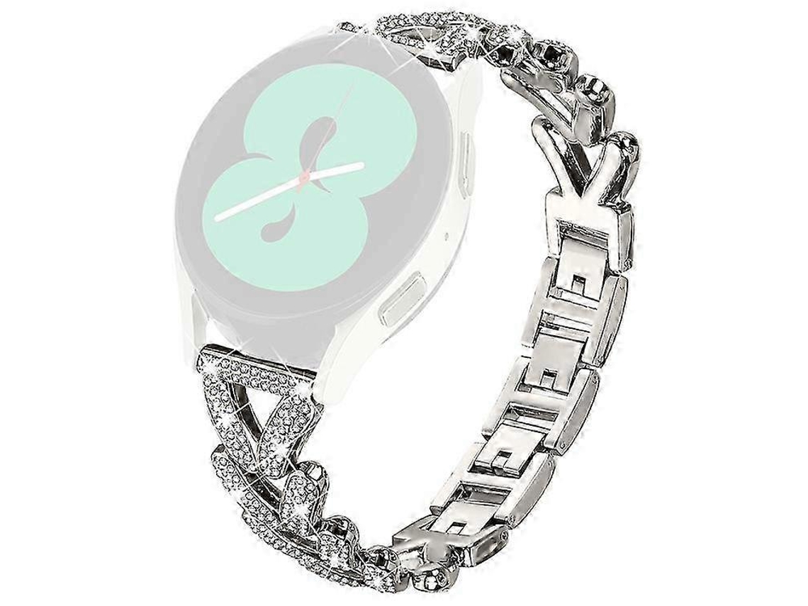 Pulseira De Relógio De Liga De Zinco Torcida Compatível Com Decoração De Strass Para Pulseira De Relógio De Aço Withings Olysi Shop