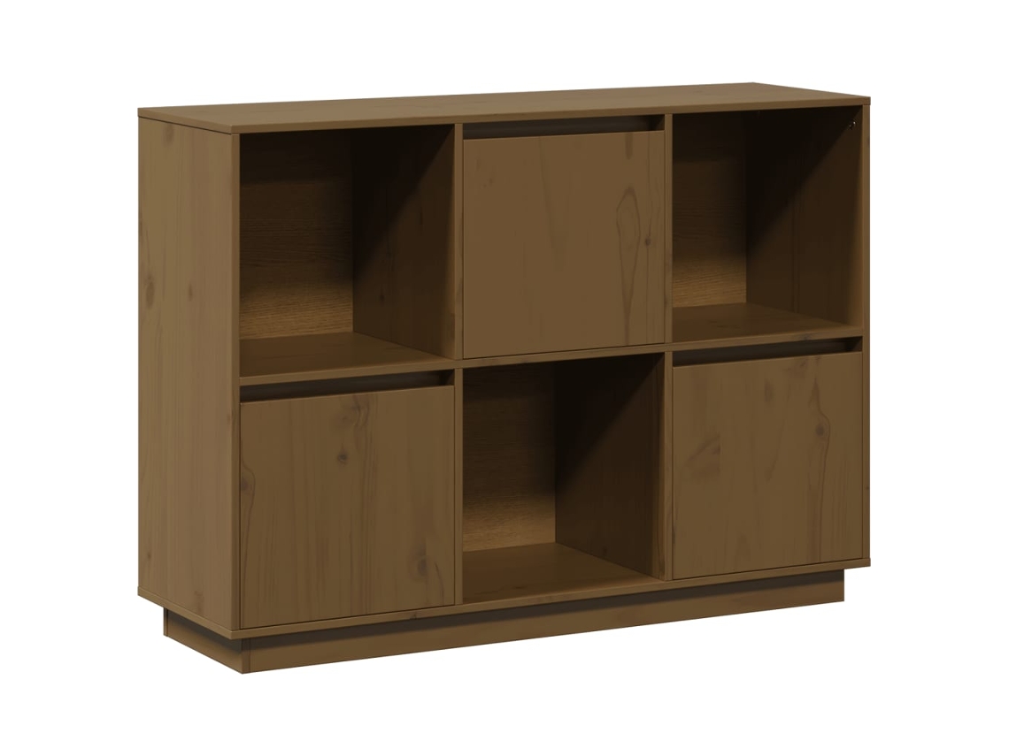 Sideboard, Sideboards Vidaxl Marrom Madeira De Pinho (n/a)