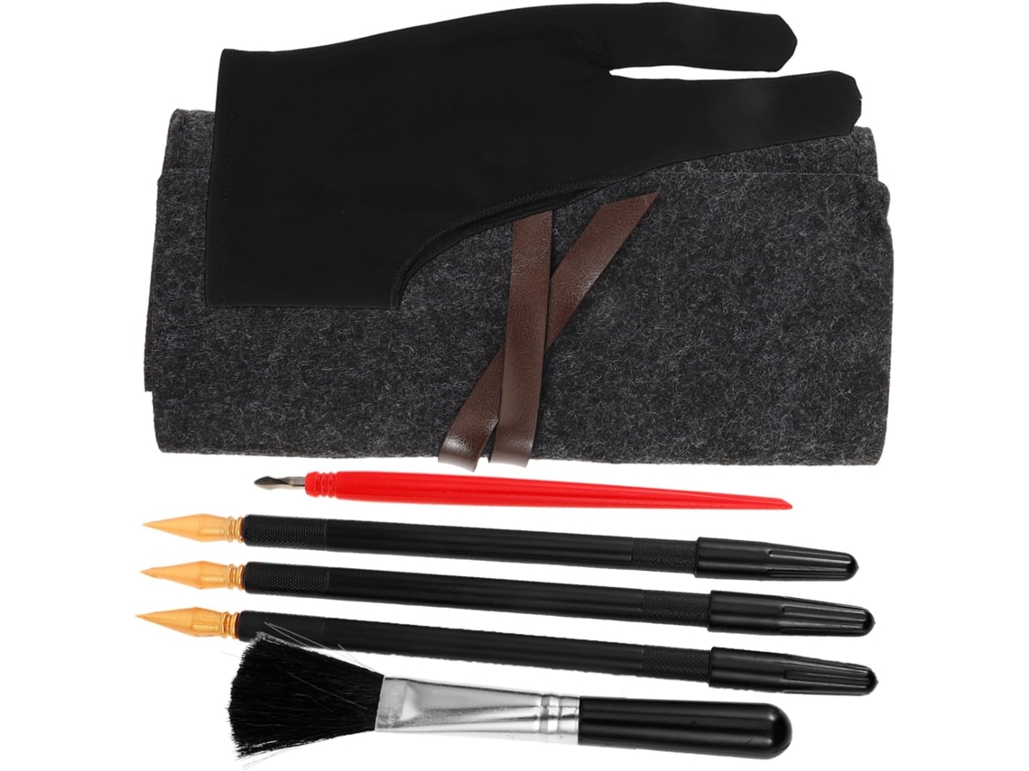 Kit De Desenho Com Marcadores E Raspadores Para Arte Faça Você Mesmo